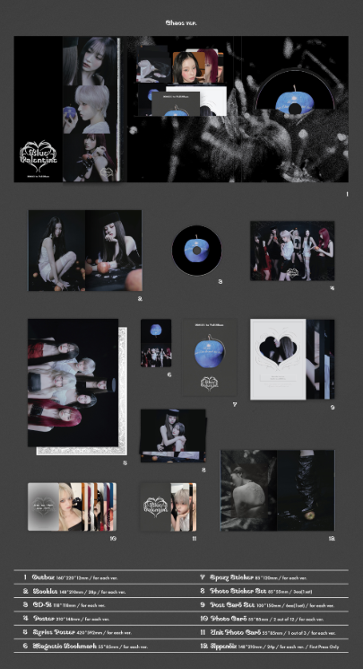 NMIXX: 'Blue Valentine' - Photobook Version.