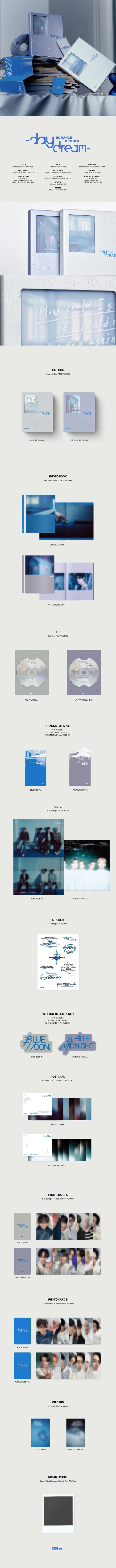ENHYPEN: 'ROMANCE : UNTOLD -daydream-' - Photobook Version.