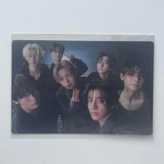 ENHYPEN : "SIN:VANISH" Weverse Shop Lenticular Postcard Preorder Benefit