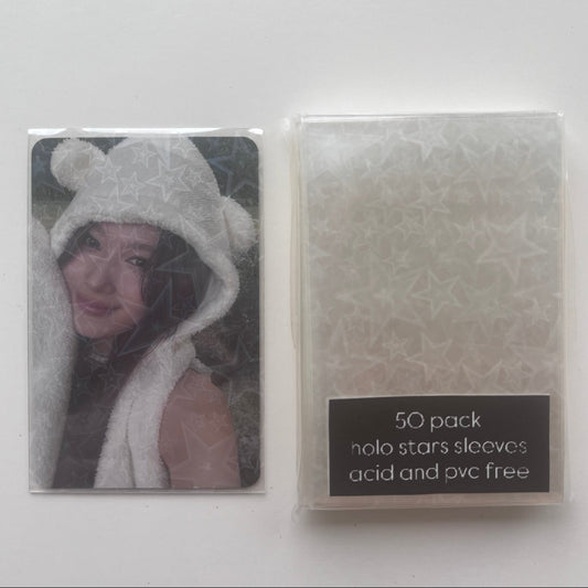Holo Star Sleeves (pack of 50)