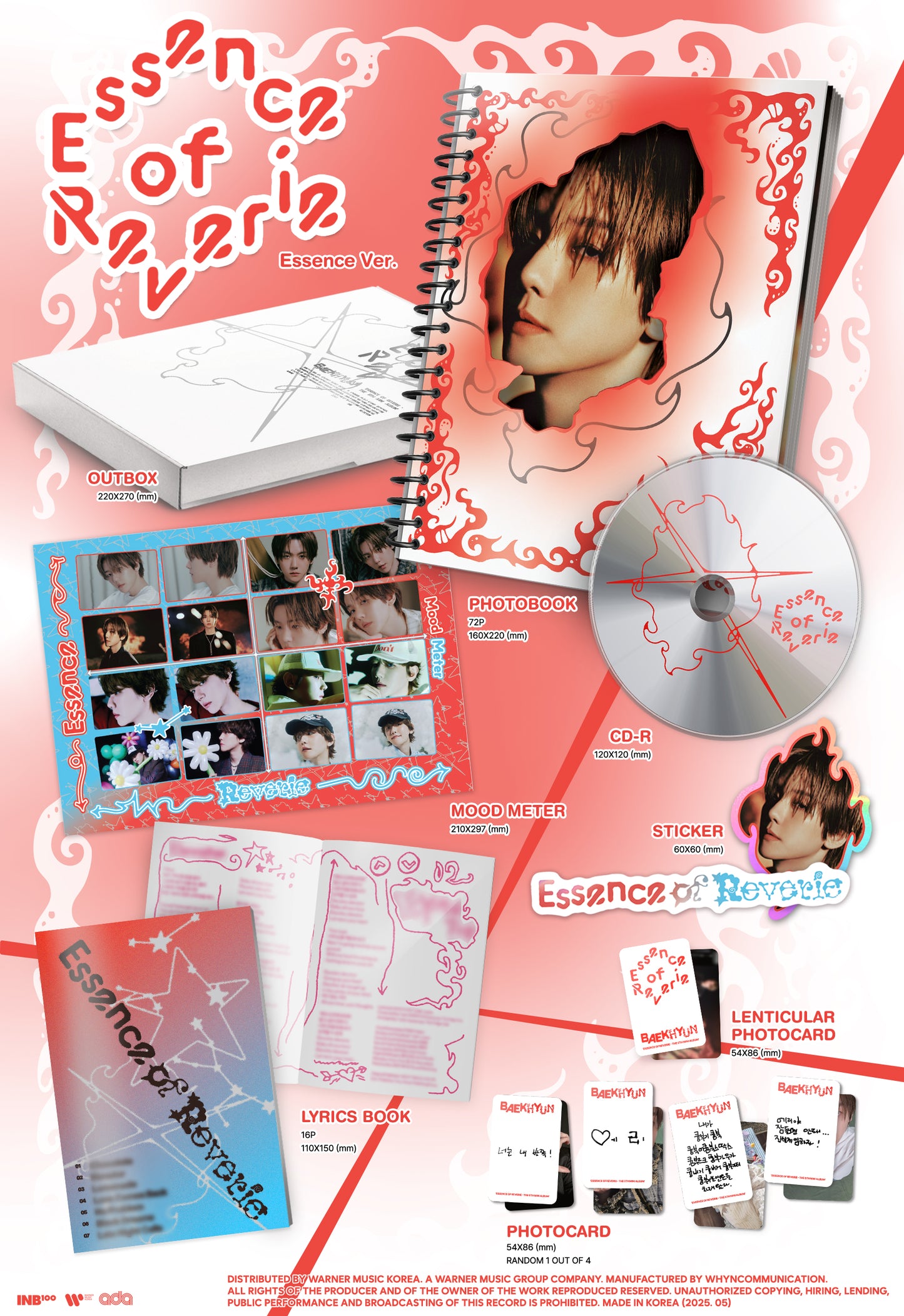 BAEKHYUN: 'Essence Of Reverie' - Photobook Version.