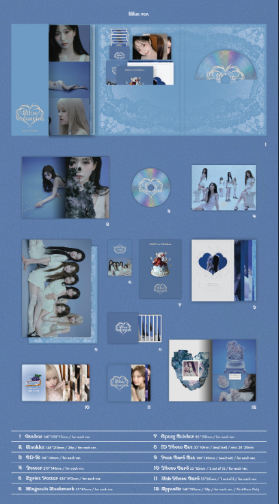 NMIXX: 'Blue Valentine' - Photobook Version.