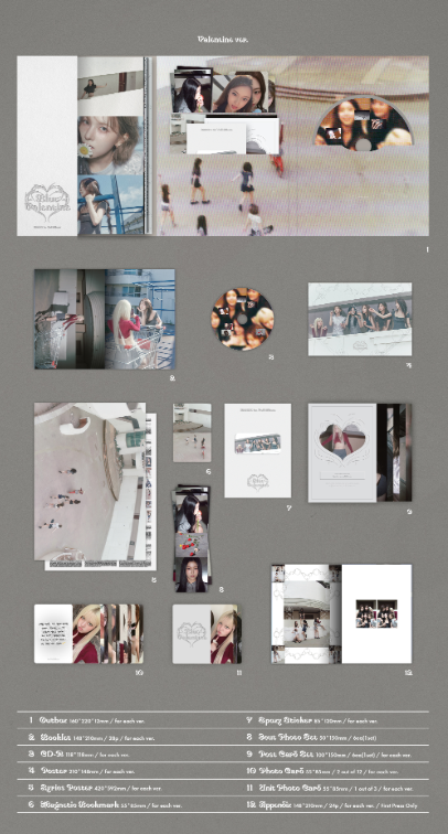 NMIXX: 'Blue Valentine' - Photobook Version.