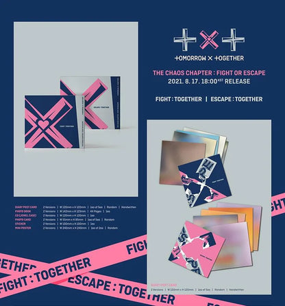 TOMORROW X TOGETHER: 'The Chaos Chapter: FIGHT OR ESCAPE' - Together Version.