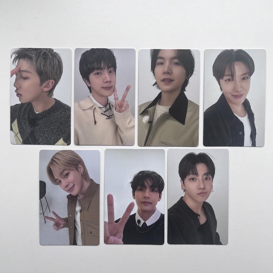 BTS: ARIRANG Weverse Shop Photocard