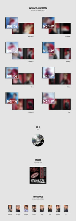 Stray Kids: 'NOEASY' - Jewel Case Version.