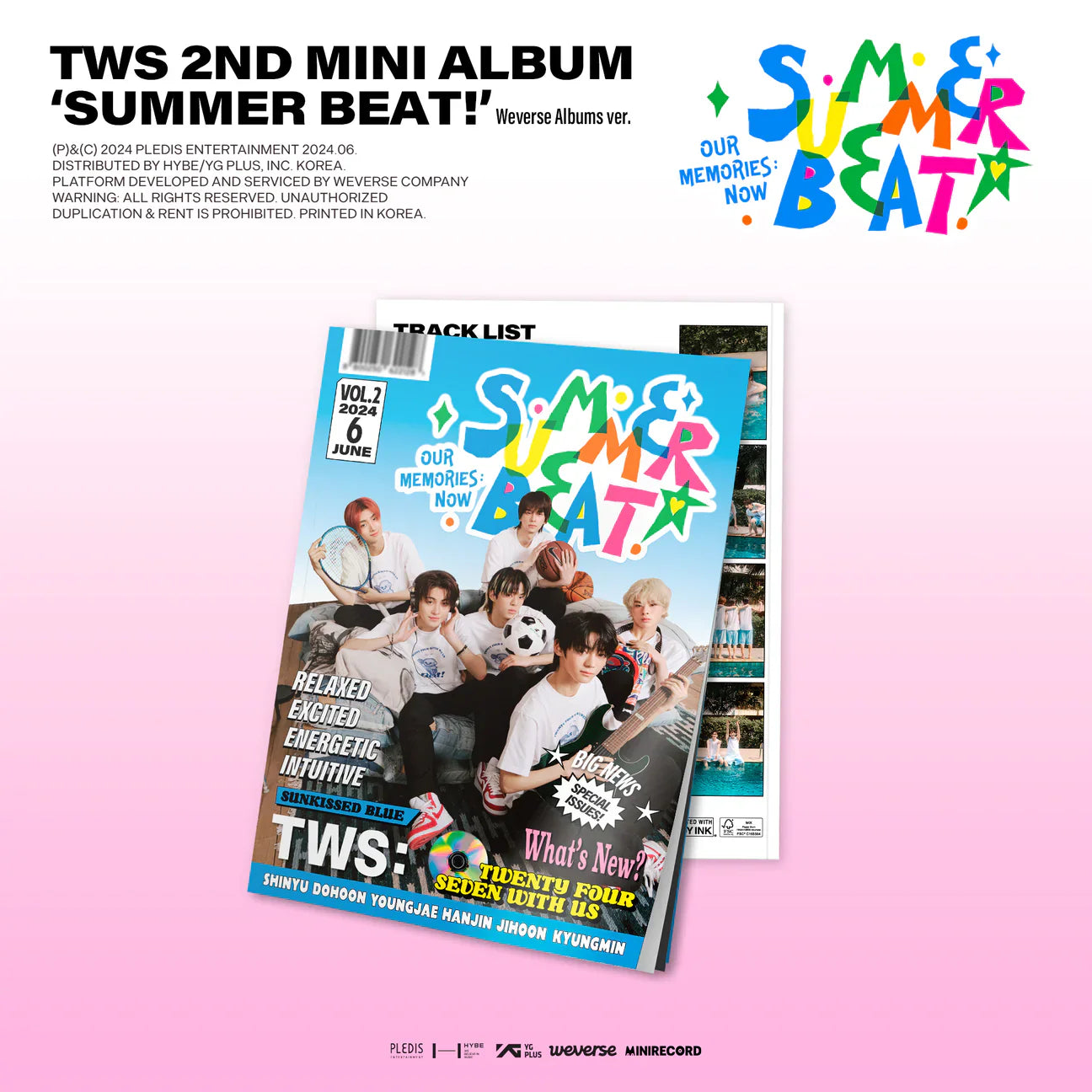 TWS: 'SUMMER BEAT!' - Weverse Version.