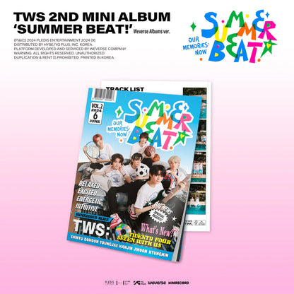 TWS: 'SUMMER BEAT!' - Weverse Version.