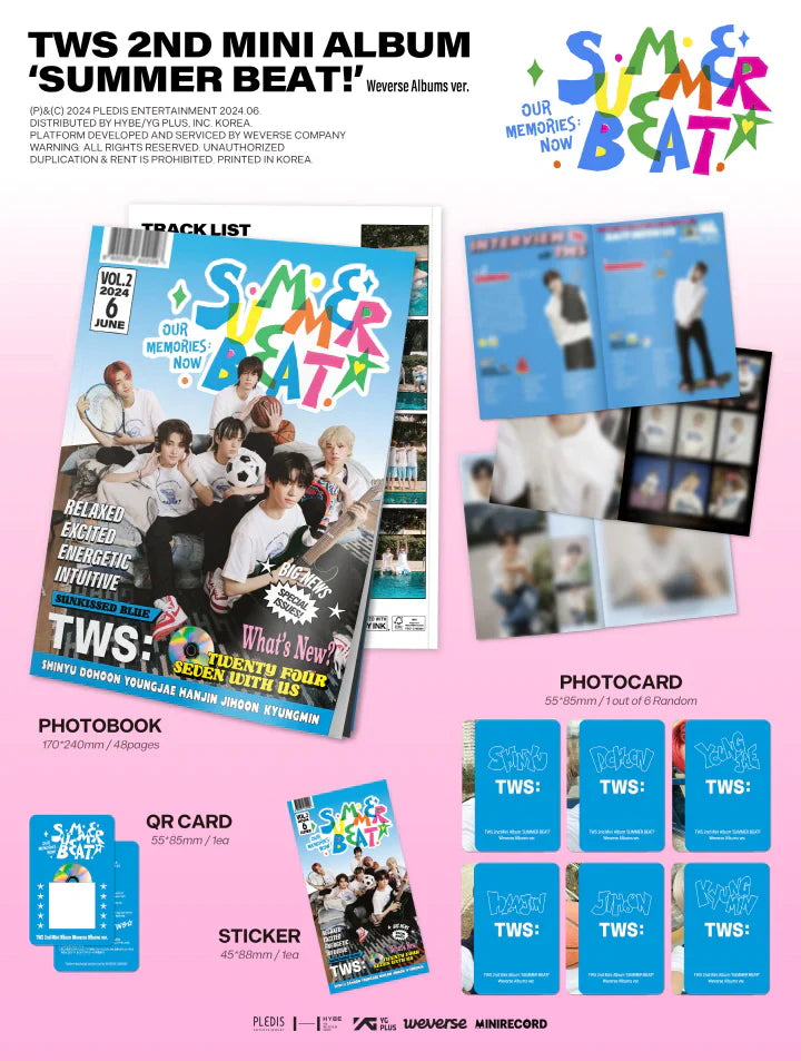 TWS: 'SUMMER BEAT!' - Weverse Version.